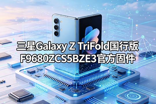三星Galaxy Z TriFold国行版F9680ZCS5BZE3官方五件套固件下载