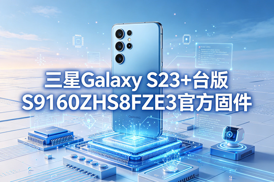 三星Galaxy S23+台版S9160ZHS8FZE3官方五件套固件下载