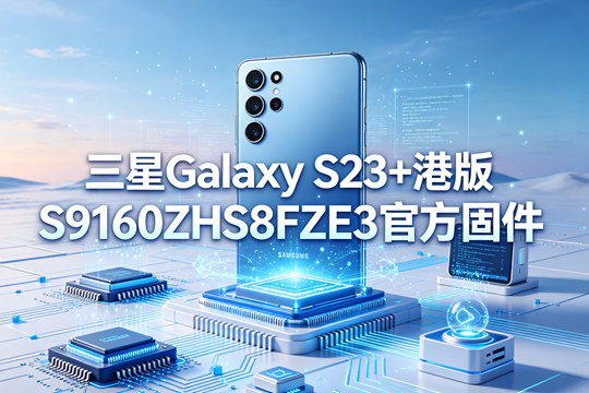 三星Galaxy S23+港版S9160ZHS8FZE3官方五件套固件下载