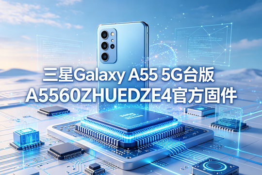 三星Galaxy A55 5G台版A5560ZHUEDZE4官方五件套固件下载
