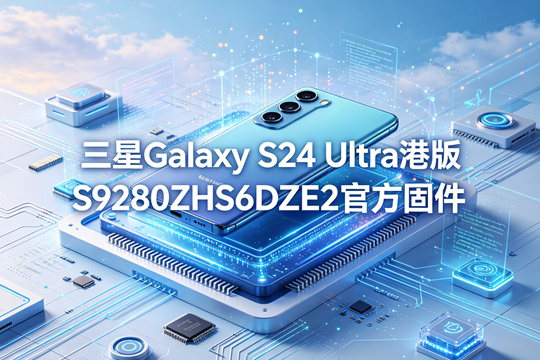 三星Galaxy S24 Ultra港版S9280ZHS6DZE2官方五件套固件下载