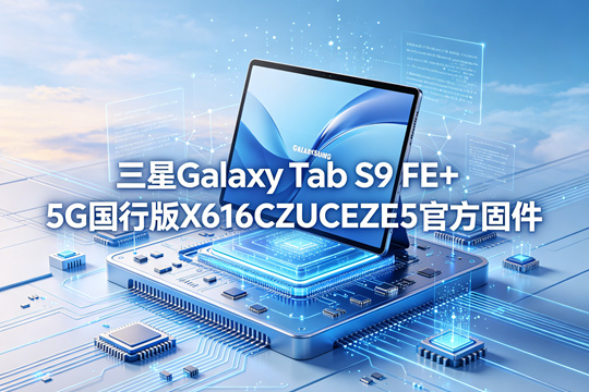 三星Galaxy Tab S9 FE+ 5G国行版X616CZCUCEZE5官方五件套固件下载