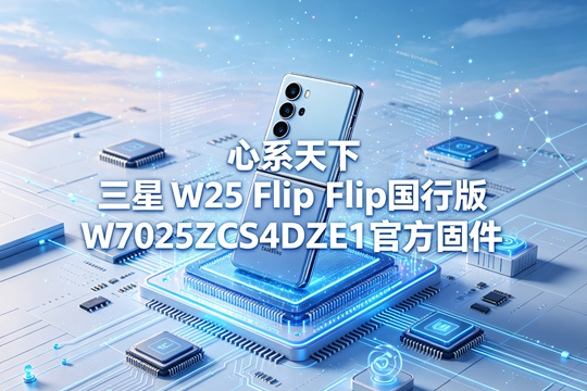 心系天下 三星 W25 Flip国行版W7025ZCS4DZE1官方五件套固件下载