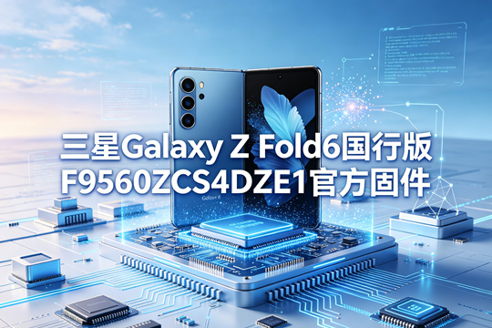 三星Galaxy Z Fold6国行版F9560ZCS4DZE1官方五件套固件下载