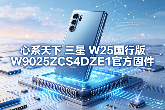 心系天下 三星 W25国行版W9025ZCS4DZE1官方五件套固件下载