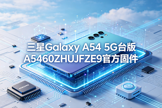 三星Galaxy A54 5G台版A5460ZHUJFZE9官方五件套固件下载
