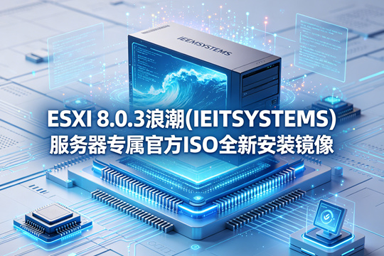 VMware ESXi 8.0.3浪潮(IEITSYSTEMS)服务器专属官方定制ISO安装镜像(VMware-ESXi-8.0.3-24022510-IEITSYSTEMS-803.0.0.04.iso)下载