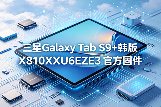 ​三星Galaxy Tab S9+韩版X810XXU6EZE3官方四件套固件下载