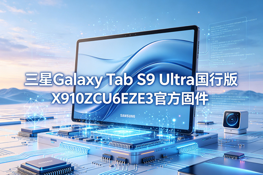 三星Galaxy Tab S9 Ultra国行版X910ZCU6EZE3官方四件套固件下载