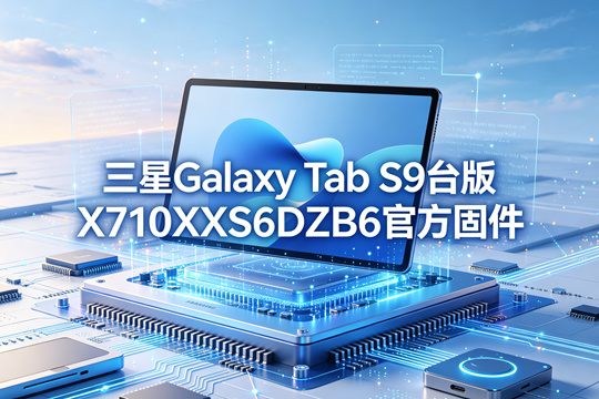三星Galaxy Tab S9台版X710XXS6DZB6官方四件套固件下载