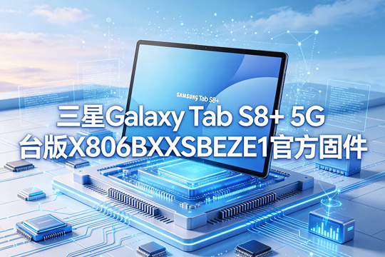 三星Galaxy Tab S8+ 5G台版X806BXXSBEZE1官方五件套固件下载