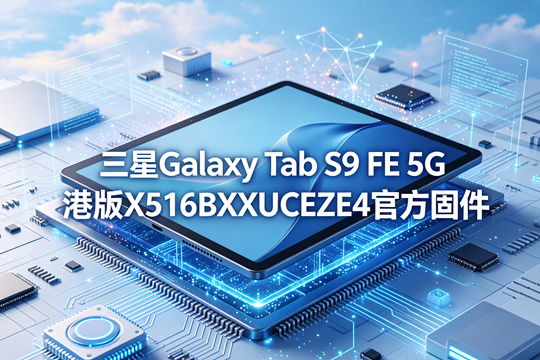 三星Galaxy Tab S9 FE 5G港版X516BXXUCEZE4官方五件套固件下载