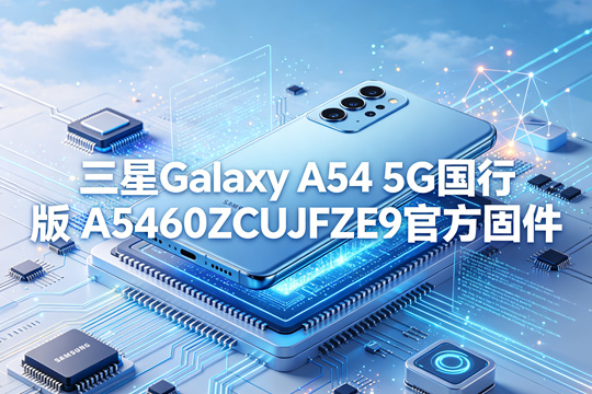 三星Galaxy A54 5G国行版A5460ZCUJFZE9官方五件套固件下载