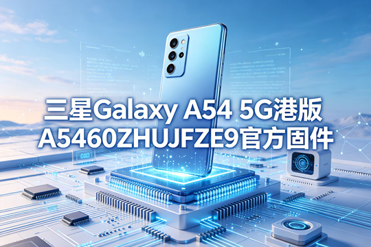 三星Galaxy A54 5G港版A5460ZHUJFZE9官方五件套固件下载