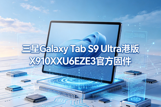 三星Galaxy Tab S9 Ultra港版X910XXU6EZE3官方四件套固件下载