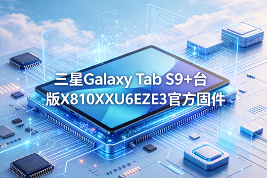​三星Galaxy Tab S9+台版X810XXU6EZE3官方四件套固件下载