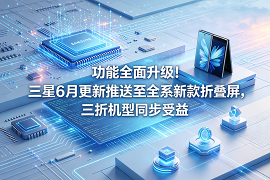 功能全面升级！三星 6 月更新推送至全系新款折叠屏，三折机型同步受益