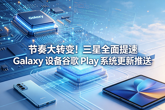 节奏大转变！三星全面提速 Galaxy 设备谷歌 Play 系统更新推送
