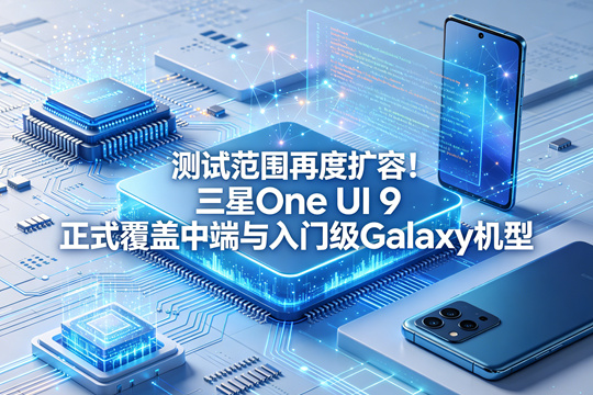 测试范围再度扩容！三星 One UI 9 正式覆盖中端与入门级 Galaxy 机型