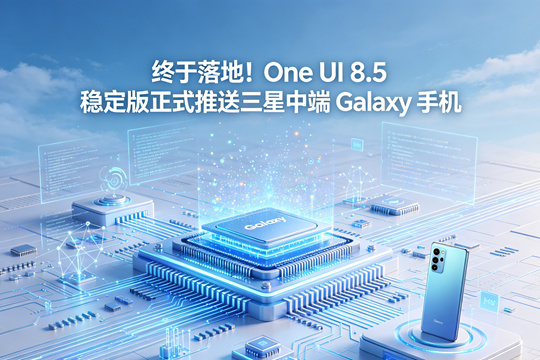 终于落地！One UI 8.5 稳定版正式推送三星中端 Galaxy 手机