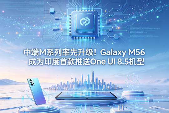 中端 M 系列率先升级！Galaxy M56 成为印度首款推送 One UI 8.5 机型
