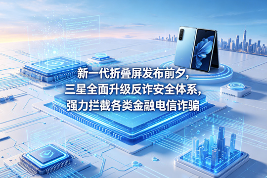 新一代折叠屏发布前夕，三星全面升级反诈安全体系，强力拦截各类金融电信诈骗