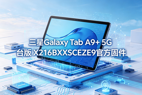 三星Galaxy Tab A9+ 5G台版X216BXXSCEZE9官方五件套固件下载