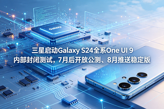 三星启动Galaxy S24全系One UI 9内部封闭测试，7月后开放公测、8月推送稳定版