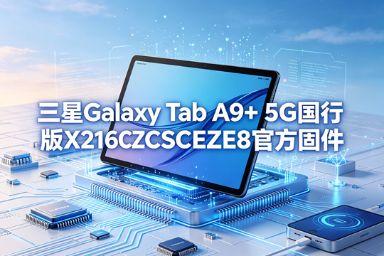 三星Galaxy Tab A9+ 5G国行版X216CZCSCEZE8官方五件套固件下载