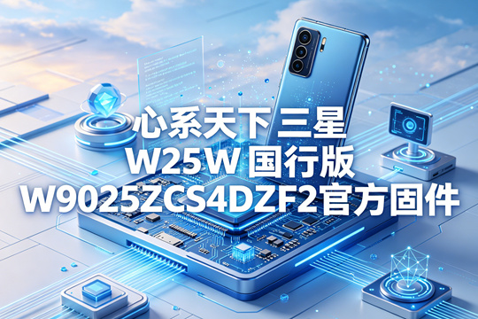 心系天下 三星 W25国行版W9025ZCS4DZF2官方五件套固件下载