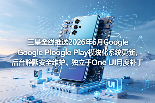 三星全线推送2026年6月Google Play模块化系统更新，后台静默安全维护、独立于One UI月度补丁