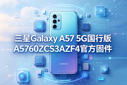 三星Galaxy A57 5G国行版A5760ZCS3AZF4官方五件套固件下载