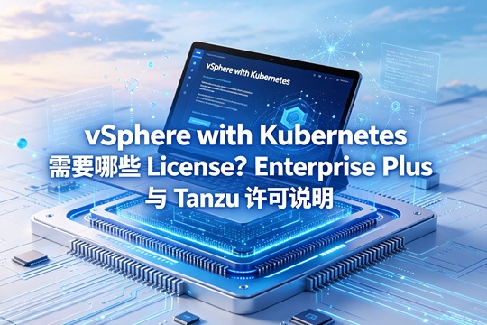 vSphere with Kubernetes 需要哪些 License？Enterprise Plus 与 Tanzu 许可说明