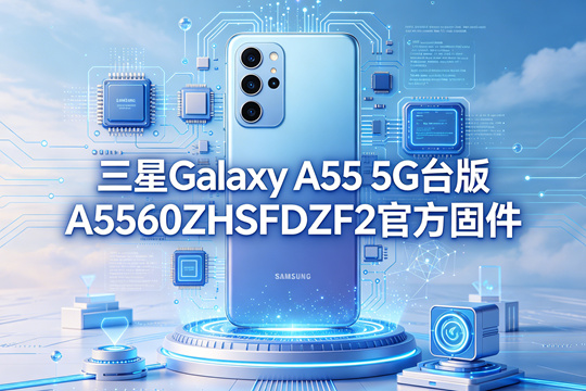 三星Galaxy A55 5G台版A5560ZHSFDZF2官方五件套固件下载