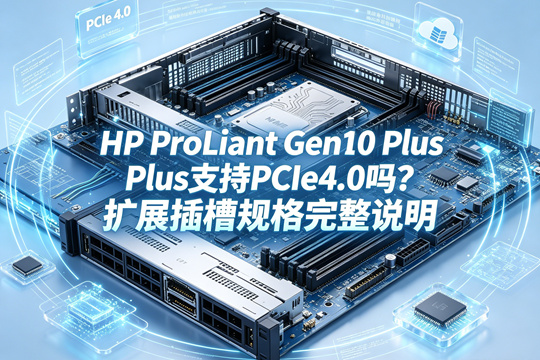 HP ProLiant Gen10 Plus 支持 PCIe4.0 吗？扩展插槽规格完整说明