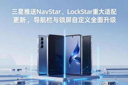 One UI 9 上线前夕，三星推送 NavStar、LockStar 重大适配更新，导航栏与锁屏自定义全面升级