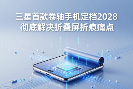 三星首款卷轴手机定档2028 彻底解决折叠屏折痕痛点