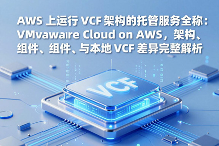 AWS 上运行 VCF 架构的托管服务全称：VMware Cloud on AWS，架构、组件、与本地 VCF 差异完整解析