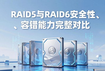 RAID5与RAID6安全性、容错能力完整对比，RAID6支持同时损坏2块硬盘生产存储选型指南