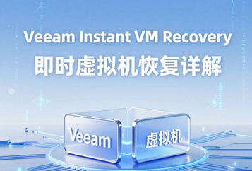 Veeam Instant VM Recovery即时虚拟机恢复详解，直接从备份文件快速启动虚拟机，故障应急恢复完整实操指南