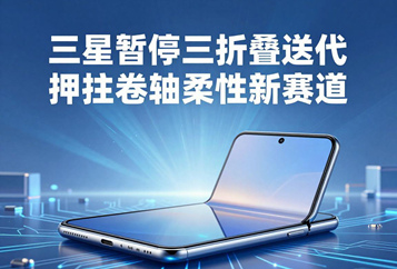 初代三折叠销量不及预期三星搁置TriFold二代 全力推进卷轴手机量产落地