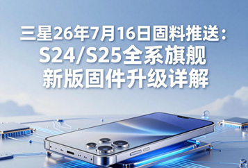 三星26年7月16日固件推送：S24/S25全系旗舰新版固件升级详解