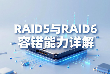 RAID5与RAID6容错能力详解：RAID5允许坏1块盘，RAID6允许同时坏2块盘