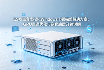 ESXi嵌套虚拟化Windows卡顿完整解决方案：GPU直通优化与嵌套底层开销说明