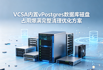VCSA内置vPostgres数据库磁盘占用爆满完整清理优化方案