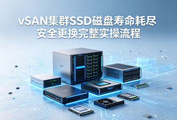 vSAN集群SSD磁盘寿命耗尽安全更换完整实操流程