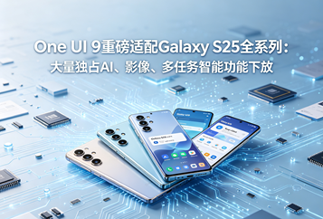 One UI 9重磅适配Galaxy S25全系列：大量独占AI、影像、多任务智能功能下放