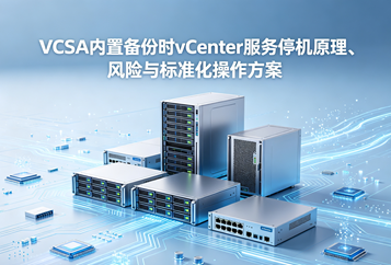 VCSA内置备份时vCenter服务停机原理、风险与标准化操作方案