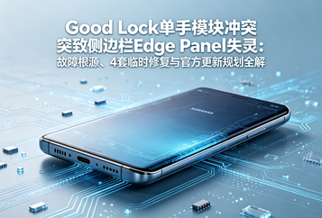 Good Lock单手模块冲突致侧边栏Edge Panel失灵：故障根源、4套临时修复与官方更新规划全解