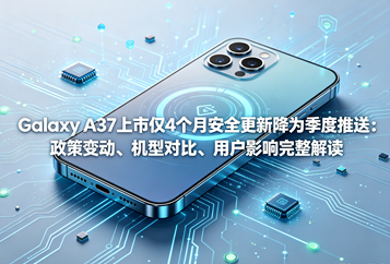 Galaxy A37上市仅4个月安全更新降为季度推送：政策变动、机型对比、用户影响完整解读